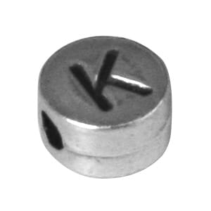 Metall perle K - ø 7 mm, hull 2 mm