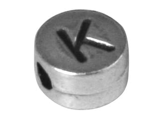 Metall perle K - ø 7 mm, hull 2 mm