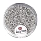 Rocailles 2mm ø - Silver - Nacre, vaskbare