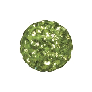 Shamballa Perle - 12mm ø, May-green