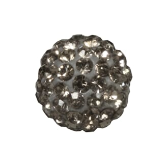 Shamballa Perle - 12mm ø, anthracite