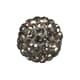 Shamballa Perle - 12mm ø, anthracite