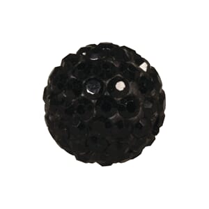Shamballa Perle - 12mm ø, black