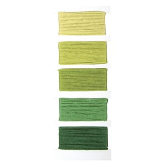 Rayher: Leaf Green - Stitch & Knot bomullstråd 5x10m
