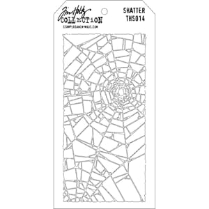 Tim Holtz: Shatter - Layered Stencil