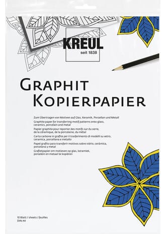 Grafitt papir - 10 ark A4 21x30 cm