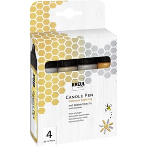 KREUL - Candle Pen Glamour Lighting, 4 x 29 ml