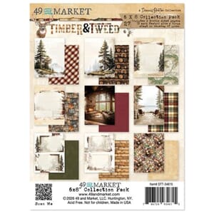 49 and Market - Timber And Tweed 6x12  inch Collection Pack