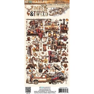 49 And Market - Elements, Timber And Tweed Laser Cut Outs