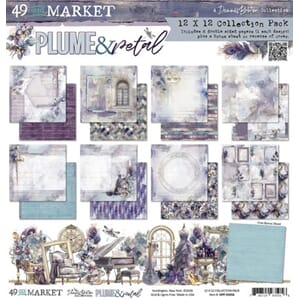 49 and Market - Plume & Petal 12x12 inch Collection Pack