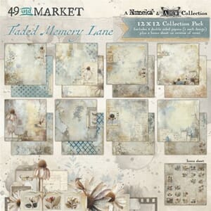 49 and Market - Faded Memory Lane 12x12 inch Collection Pack