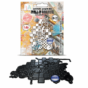 Aall and Create - Cell Figures Die-Cutting Die Set Checkered