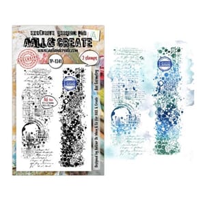 AALL and Create - Geometric Gazette A6 Stamp Sets Bee Geomet