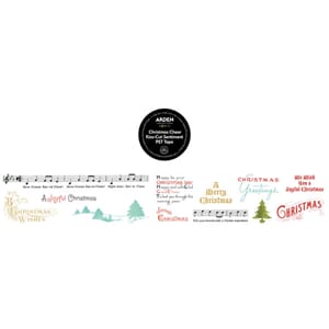 Arden - Christmas Cheer Kiss-Cut PET Tape Sentiment