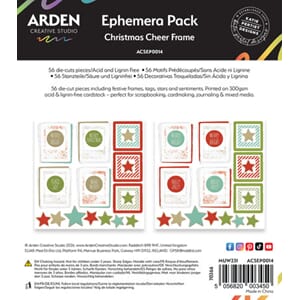 Arden - Christmas Cheer Ephemera Pack Frame