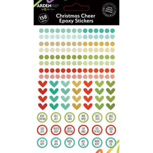 Arden Studio - Christmas Cheer Epoxy Stickers