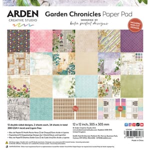 Arden - Garden Chronicles 12x12 Inch Paper Pad