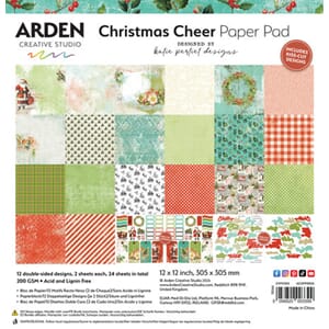 Arden - Christmas Cheer 12x12 Inch Paper Pad