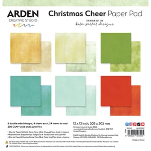 Arden - Christmas Cheer Solids 12x12 Inch Paper Pad