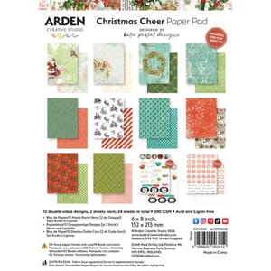 Arden - Christmas Cheer 6x8 Inch Paper Pad