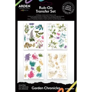 Arden - Garden Chronicles 6x8 Inch Rub-On Transfer