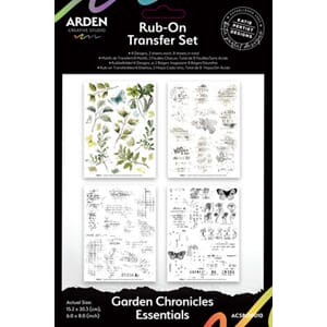 Arden - Garden Chronicles Essentials 6x8 Inch Rub-On Transfe