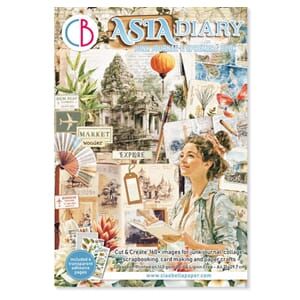 Ciao Bella - Asia Diary A4 Junk Journal Ephemera Book