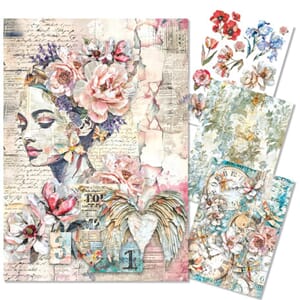 Ciao Bella - Journey Ahead A4 Mixed Media Rice Paper