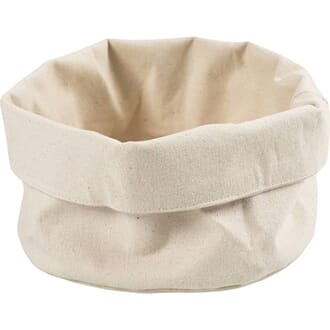 Stoffkurver - Lys natur, str 20 cm, H 14,5 cm, 2 stk