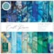 Craft Consortium - Ocean 2 6x6 Inch Ink Drop Paper Pad