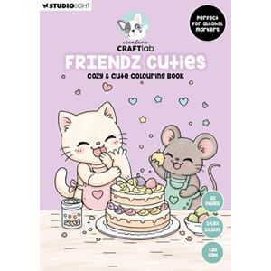 Craftlab - Friendz Cozy & Cute Coloring Book Friendz Cuties