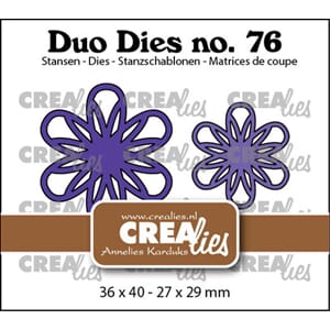 Crealies - Open Flowers 31