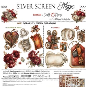 Craft O'Clock - Silver Screen Magic Extras Set Mix
