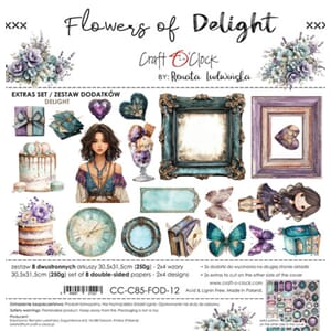 Craft O'Clock - Flowers of Delight Extras Set Delight