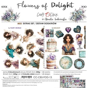 Craft O'Clock - Flowers of Delight Extras Set Mix