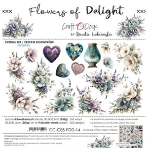 Craft O'Clock - Flowers of Delight Extras Set Flowers