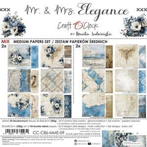 Craft O'Clock - Lifetime Loving You 8x8 Inch Basic Papers Se
