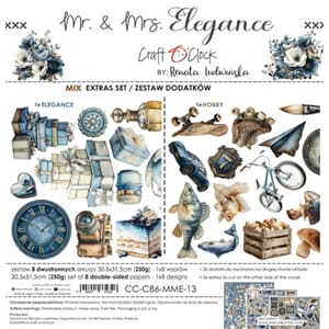 Craft O'Clock - Mr. & Mrs. Elegance Extras Set Mix