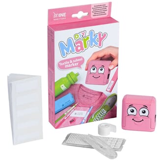 COLOP - Rosa Navnelapper DIY Marky Stempelsett