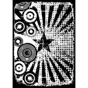 Tim Holtz - Retro Carnival Tim Holtz Cling Stamps