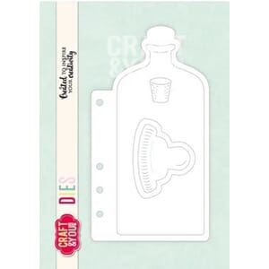 Craft & You - Bottle Journal Base Dies by Bea