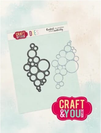 Craft & You - Bubble Background Dies