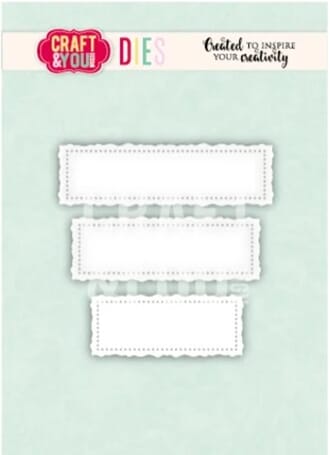 Craft & You - Banners Old Frame Dies
