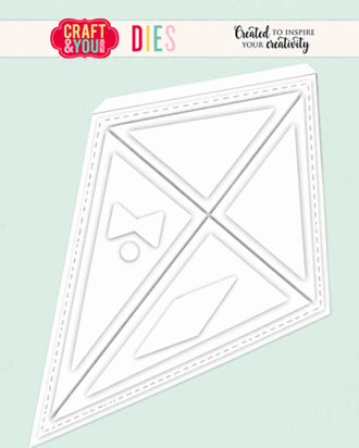 Craft & You - Kite Base Card Dies
