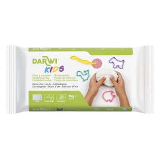 Darwi - Kids Lufttørkende leire, 1 kg