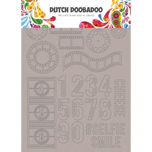 Dutch Doobadoo - Dutch Greyboard Art A5 Filmstrip