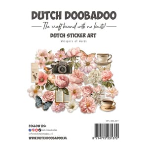 Dutch Doobadoo - Whispers of Words Dutch Sticker Art Sticker