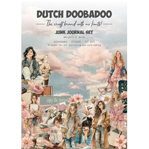 Dutch Doobadoo Whispers of Words Junk Journal Set