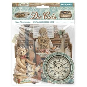 Stamperia - Symphony Die Cuts Assorted by Sara Alcobendas