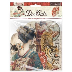 Stamperia - Oriental Garden Die Cuts Assorted